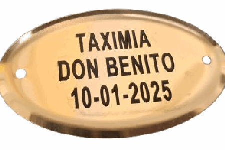 Chapas de trofeos